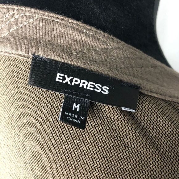 Express green sheer back sequin dress size medium - Picture 9 of 11